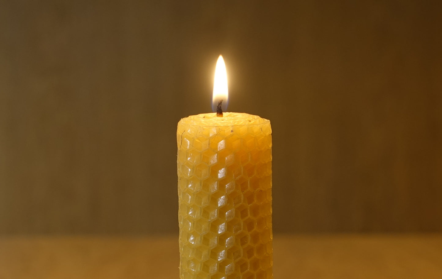 4 hand rolled beeswax candles image 3