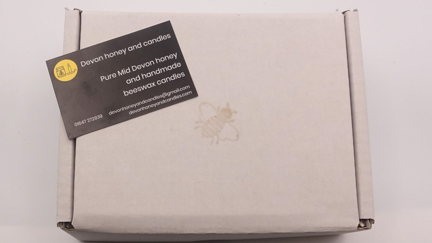 beeswax owl candles gift set image 2