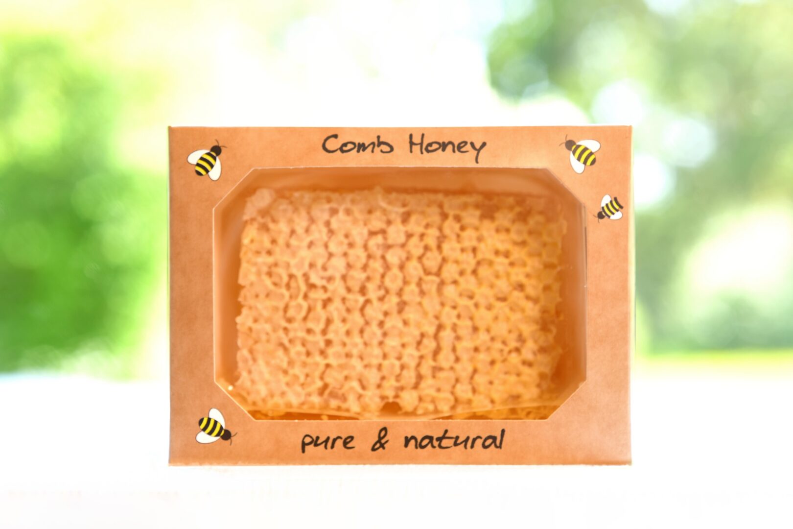 English Honeycomb, Devon Honey and candles Cut Comb image 0